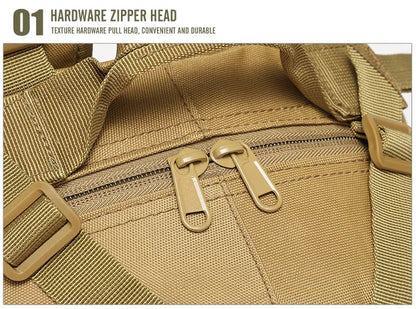 40L Taktischer Reflektiver Rucksack – Militärischer Molle Outdoor Rucksack, Wandern, Camping, Jagd & Reisetasche