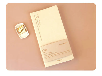 Kinbor Weekly Planner Notizbuch – Undated Daily & Monthly Agenda Journa