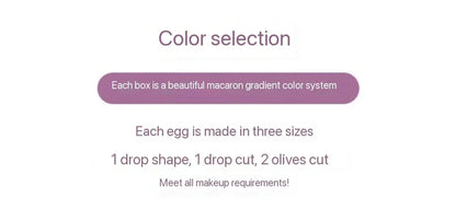 4PCS Makeup Sponge Blender Beauty Egg Cosmetic Puff – Soft Foundation & Powder Sponges for Women, Professional Beauty Tools