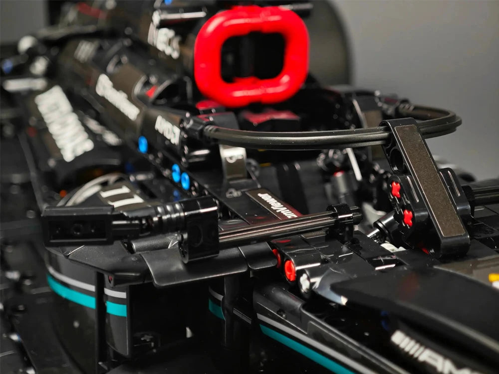 Technologie 1642PCS Mechanical Racing Car Building Blocks – W14 Venue Racing Model Kit für Erwachsene & Kinder