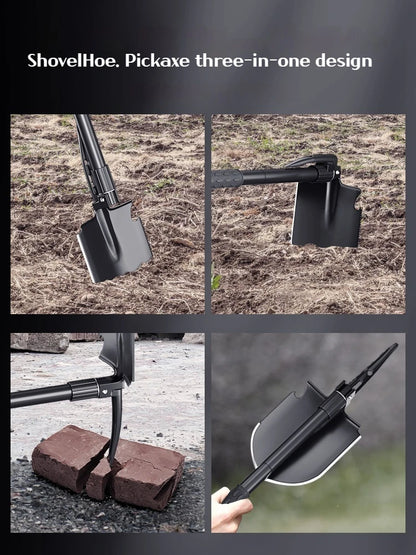 1PC Outdoor Faltbare Camping Shovel – Multifunktionales Wandern Entrenching Tool, Portable Garden & Survival Shovel