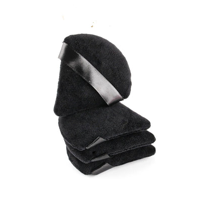 SHIDISHANGPIN Dreieck Samt Puff Pulver – wiederverwendbare Gesicht kosmetischen Schwamm, Mini-Baumwolle Make-up-Puff für Foundation, Eyeshadow und Beauty-Tools (1/2/3/6pcs)
