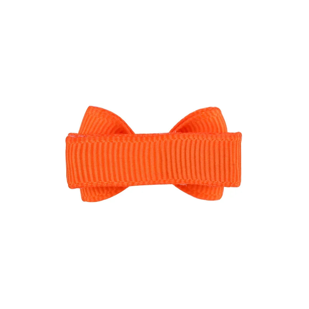 1.2 Zoll Mini Haarbögen mit Clip – Solid Colors Hairgrips für Kids & Baby Girl