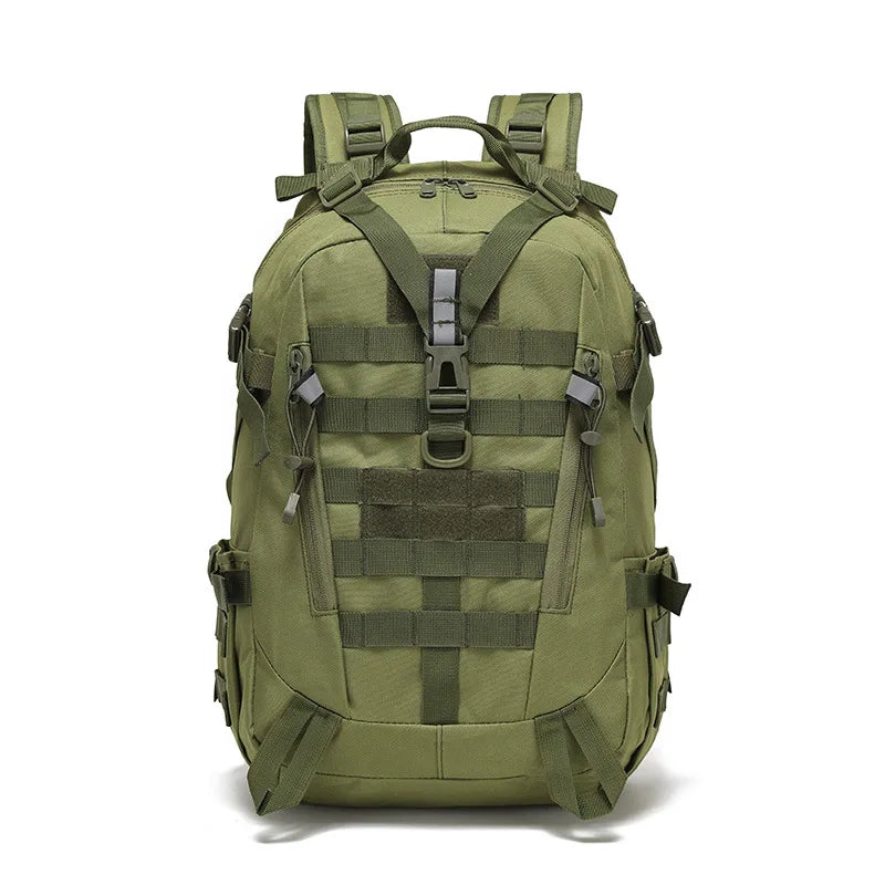 40L Taktischer Reflektiver Rucksack – Militärischer Molle Outdoor Rucksack, Wandern, Camping, Jagd & Reisetasche