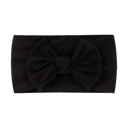 1PC Baby Nylon Kopftuch – Handgemachtes Blumen Stirnband für neugeborene Mädchen, Kleinkind elastisches Haar Turban