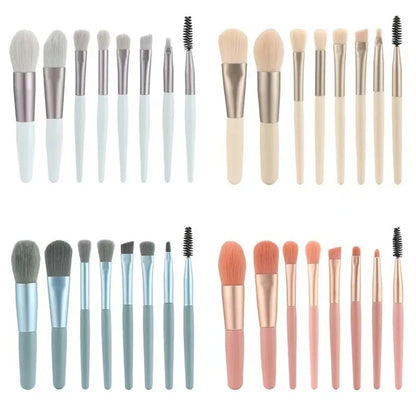 8St Make-up Pinsel Set Make-up Concealer Pinsel Blush Lose Pulver Pinsel Augenschatten Highlighter Foundation Pinsel Schönheit Werkzeuge