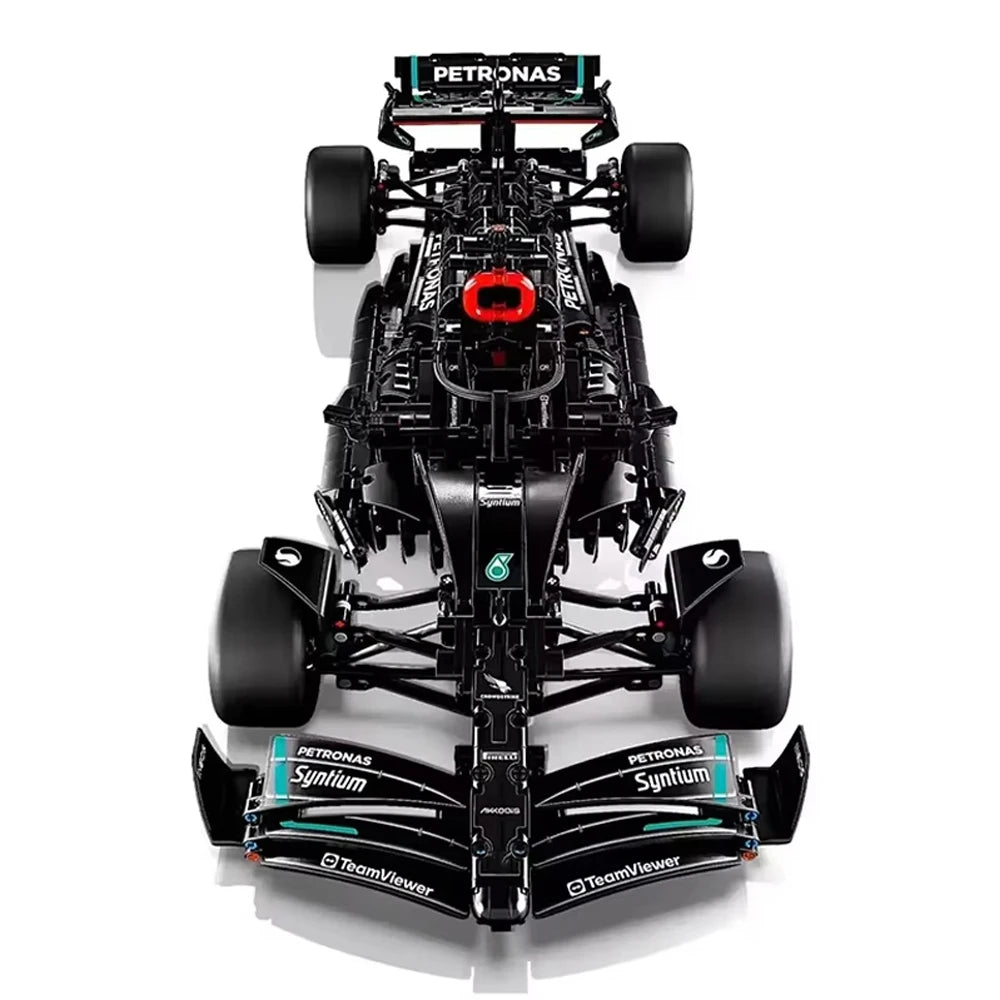 Technologie 1642PCS Mechanical Racing Car Building Blocks – W14 Venue Racing Model Kit für Erwachsene & Kinder