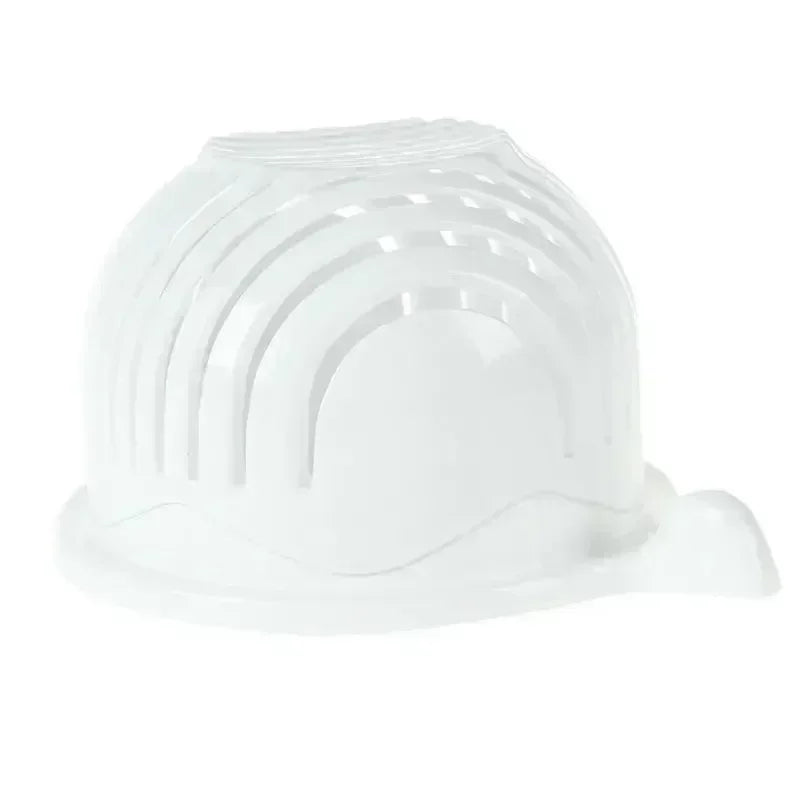Gemüsesalat Chopper Schale – Multifunktionale Obst- & Gemüse-Cutter, Slicer und Strainer für die Küche